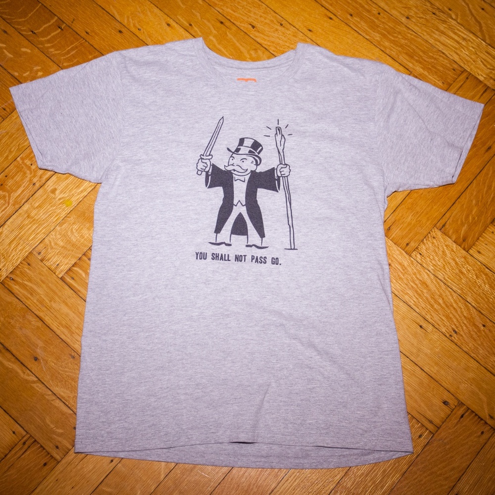 SOLD // You Shall Not Pass Go Monopoly LOTR